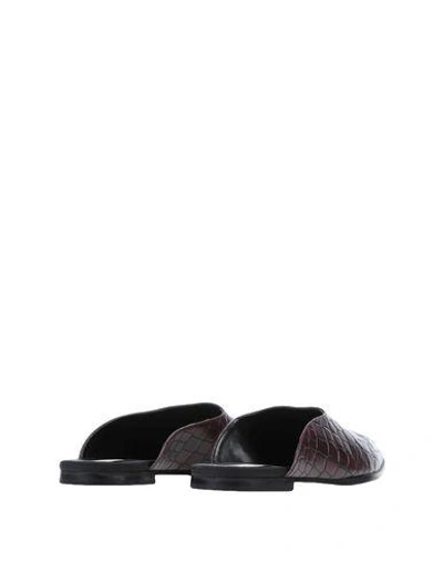 Shop Stella Mccartney Mules And Clogs In Maroon