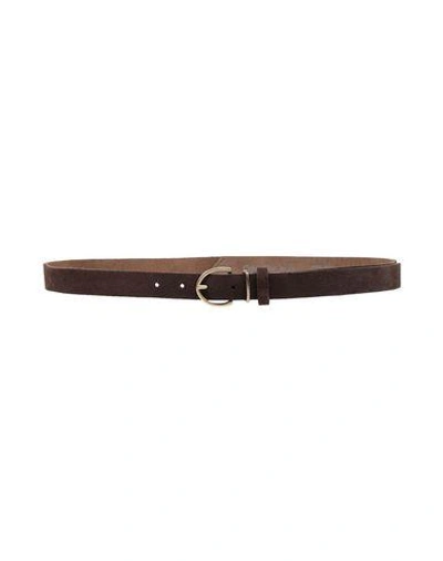 Shop Calvin Klein Jeans Est.1978 Regular Belt In Dark Brown