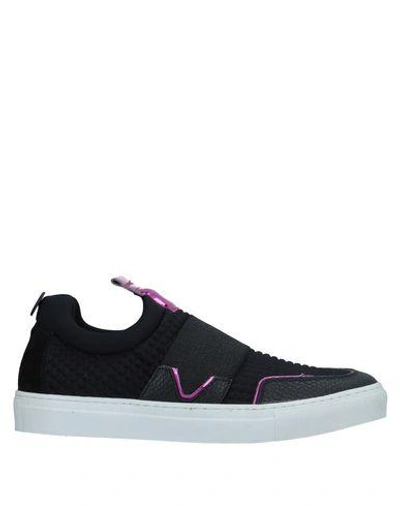 Shop Mariano Di Vaio Sneakers In Black