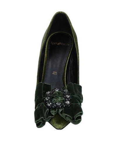 Shop Tipe E Tacchi Pump In Green