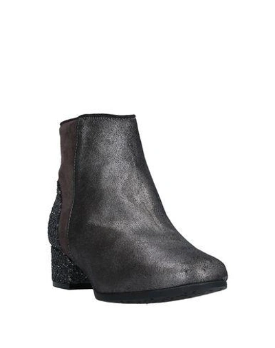 Shop Espadrilles Ankle Boot In Lead