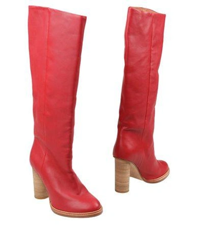Shop Missoni Boots In Red