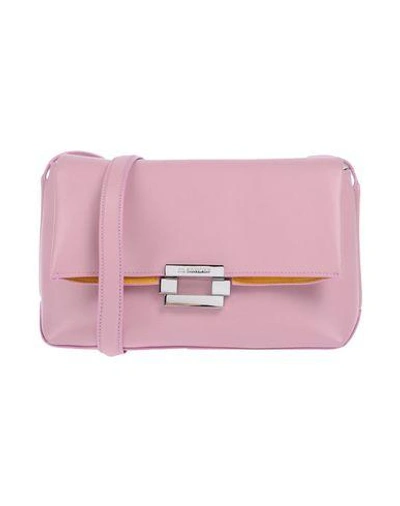 Shop Jil Sander Cross-body Bags In Pink
