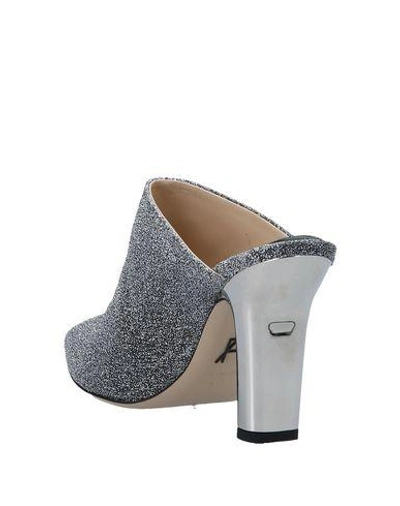 Shop Paul Andrew Mules In Silver