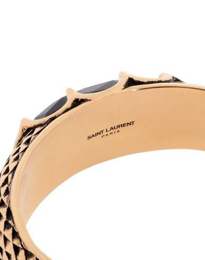 Shop Saint Laurent Bracelet In Gold