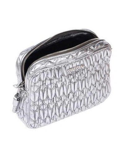 Shop Miu Miu Handbag In Silver