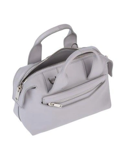 Shop Alexander Wang Handbag In Light Grey