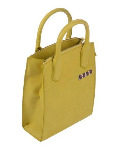 Shop Manila Grace Handbag In Yellow