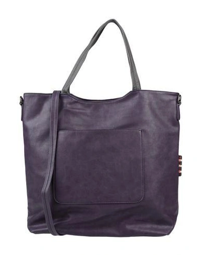 Shop Manila Grace Handbag In Purple