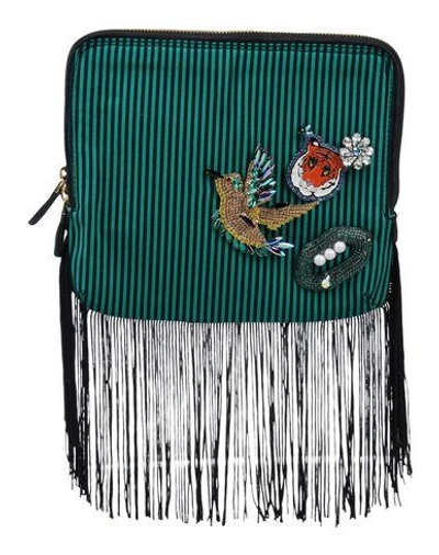 Shop Lisa C Bijoux Handbag In Green