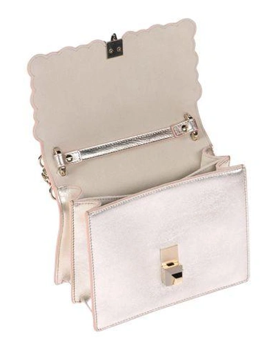 Shop Fendi Cross-body Bags In Platinum