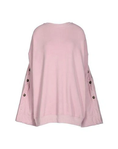 Shop Y/project Sweatshirt In Light Pink