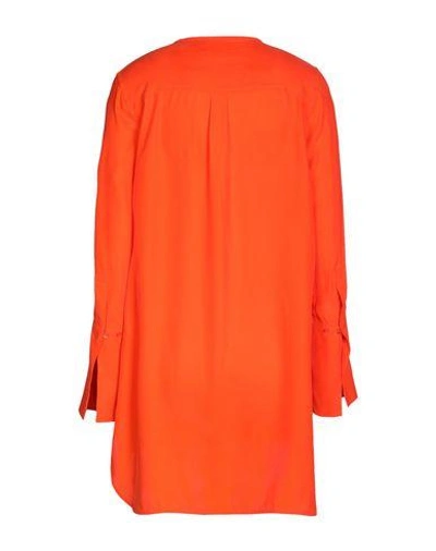 Shop Equipment Silk Top In Orange