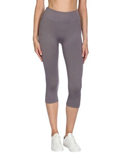 Shop Olympia Activewear Leggings In Dove Grey