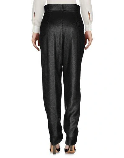 Shop Emporio Armani Woman Pants Black Size 6 Viscose, Polyamide, Metal
