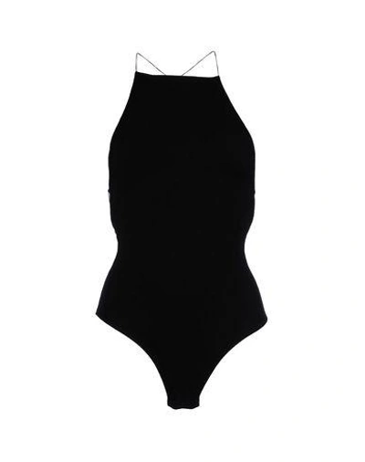 Shop Alexander Wang T Bodysuits In Black