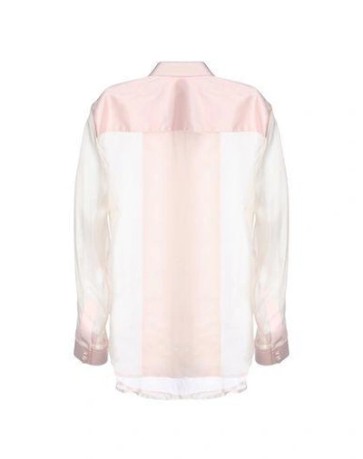 Shop Pallas Silk Shirts & Blouses In Pink