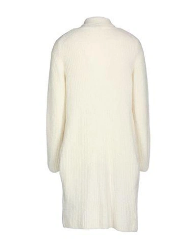 Shop Calvin Klein Collection Cardigan In Ivory