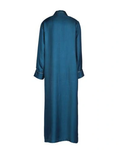 Shop Raphaëlla Riboud Nightgown In Pastel Blue