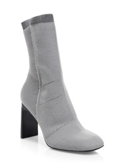 Shop Rag & Bone Ellis Knit Dress Boots In Grey