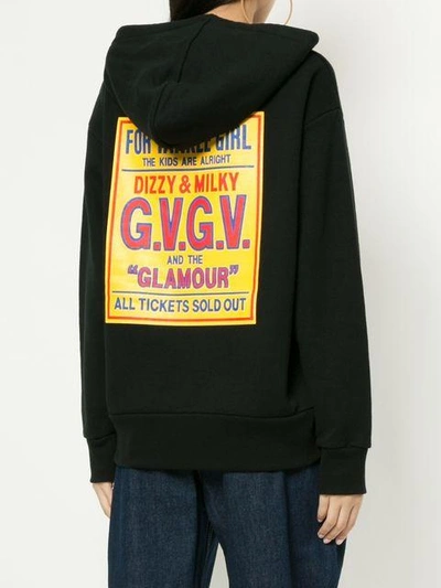 Shop Gvgv Glamour Print Hoodie