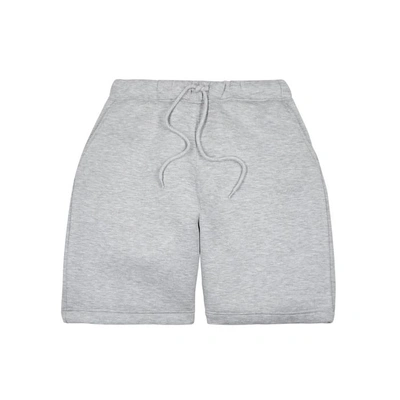 Shop Mc Overalls Light Grey Neoprene Shorts