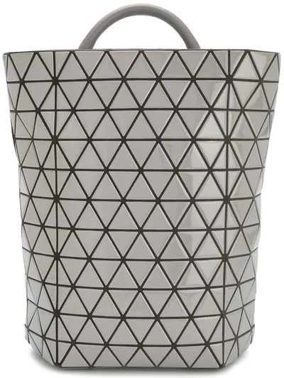 Shop Bao Bao Issey Miyake Geometric Backpack - Grey