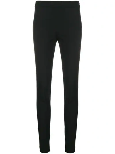 side-zip skinny trousers