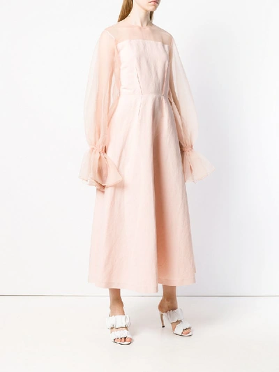 Shop Rejina Pyo Lois Organza Dress - Pink