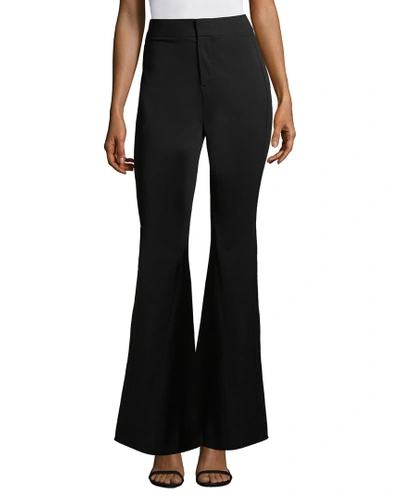 Shop Givenchy Bell Bottom Trouser In Nocolor