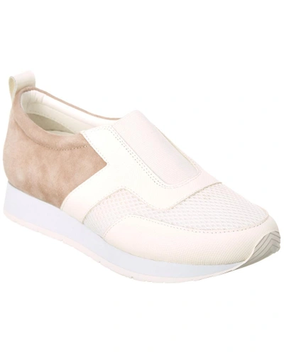 Shop Donald Pliner Rie Leather Sneaker In Pink