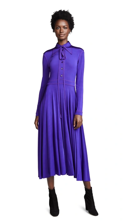 Shop Nina Ricci Shirtdress In Purple