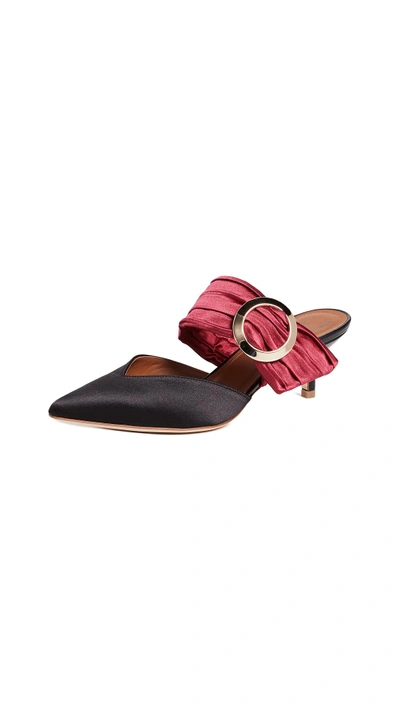 Shop Malone Souliers Maite Ungaro Mules In Red/black