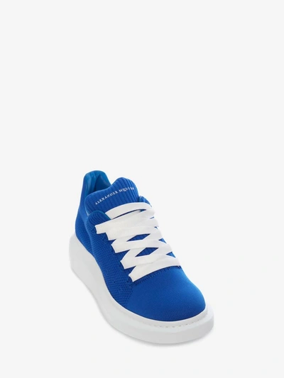 Shop Alexander Mcqueen Oversized Sneaker In Worker Blue