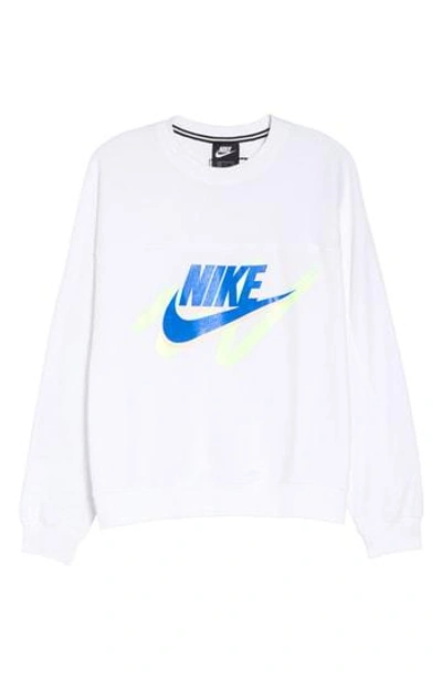 Nike archive white 2025 scribble logo sweatshirt