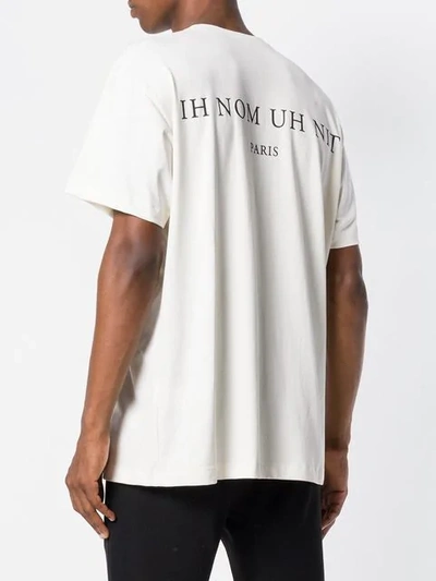 Shop Ih Nom Uh Nit Graphic Print T-shirt - Neutrals