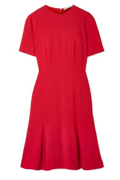Shop Stella Mccartney Cady Dress In Red