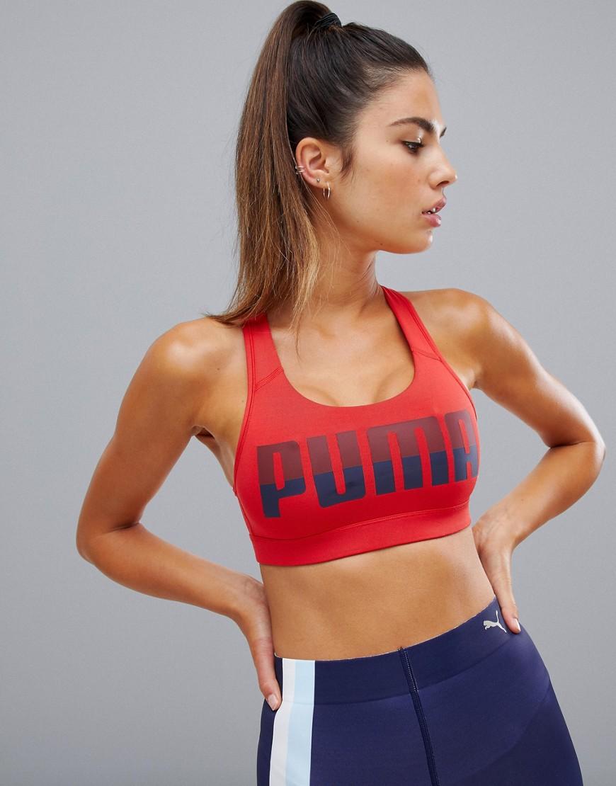 puma racerback bra