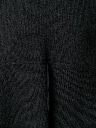 Shop Dušan Dusan Oversized-pullover Mit Rollkragen - Schwarz In Black