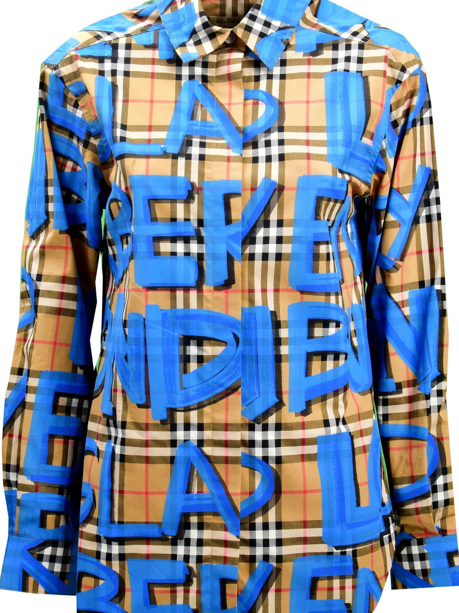 burberry graffiti shirt