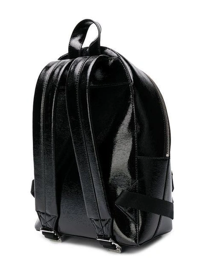 Shop Versus Lion Head-detail Backpack - Black