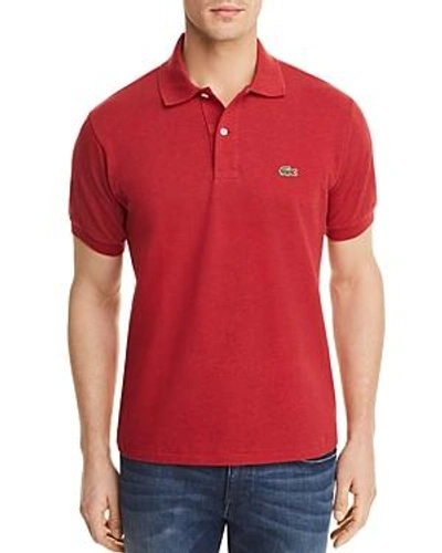 Shop Lacoste Pique Polo - Classic Fit - 1402438 In Revolution Red