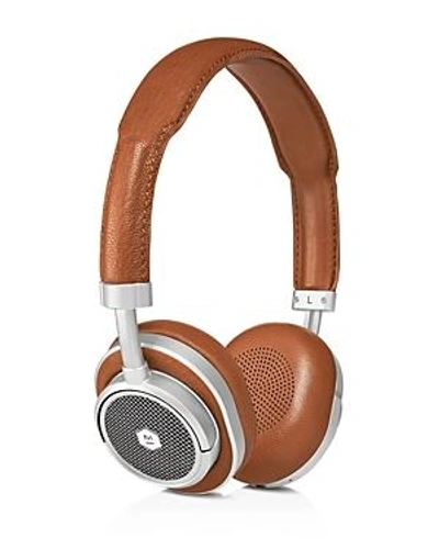 Shop Master & Dynamic Mw50+ Wireless On And Over-ear Headphones In Brown Silv