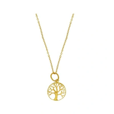 Shop Ottoman Hands Gold Tree Of Life Pendant