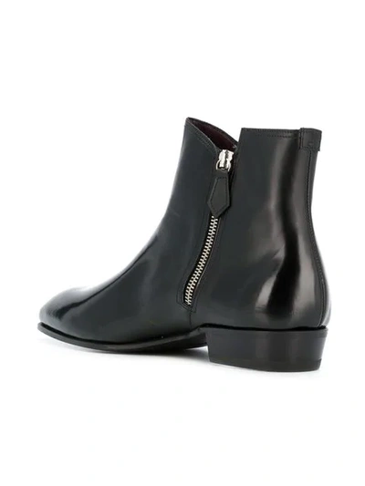 Shop Lidfort Side Zip Ankle Boots - Black