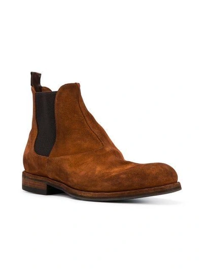 Shop Pantanetti Chelsea Boots - Brown