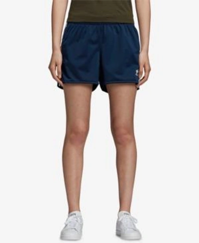 Shop Adidas Originals Adicolor Shorts In Collegiate Navy