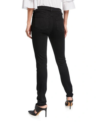 Shop Paige Hoxton Ultra-skinny Ankle Jeans, Black Shadow