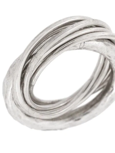 Shop Henson Swirl Ring - Metallic