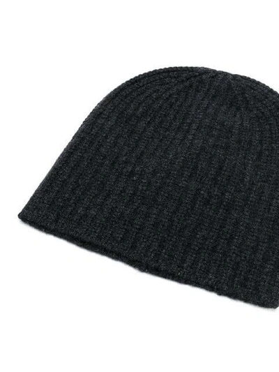 Shop Alex Mill Ribbed Knit Beanie - Grey